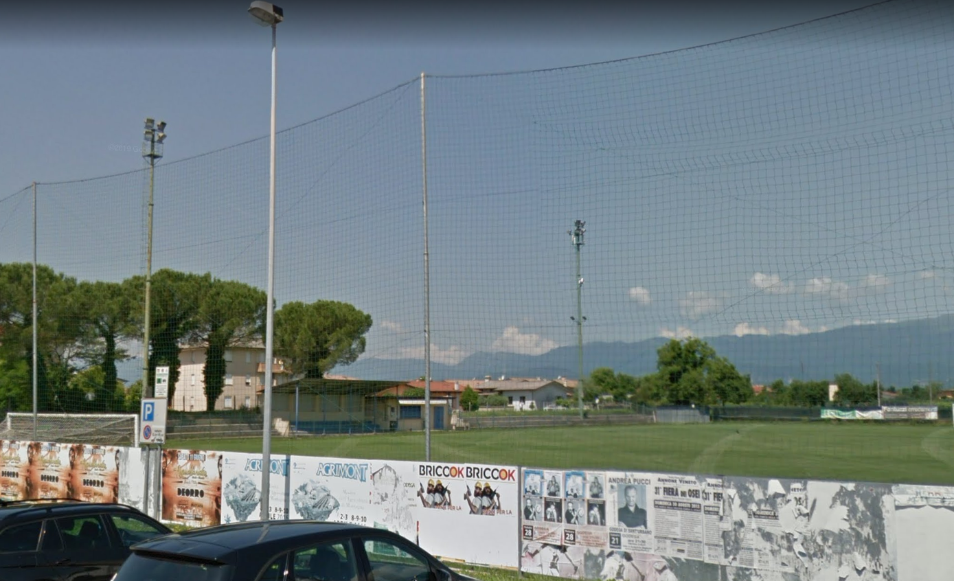 Lo stadio di Godega di Sant'Urbano