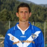 Roberto Cortellini con la maglia del Brescia