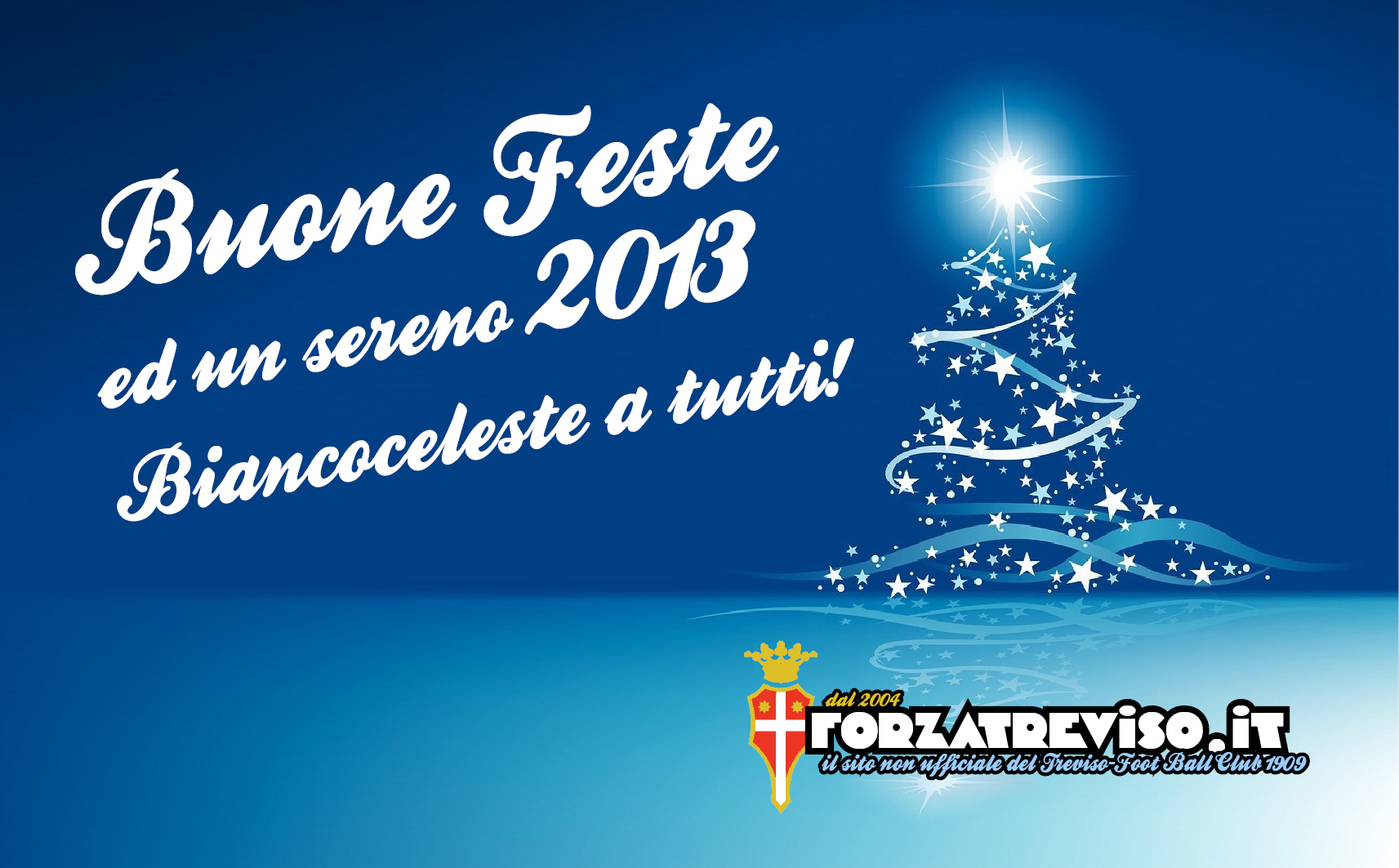 Buone feste ed un sereno 2013 Biancoceleste a tutti!